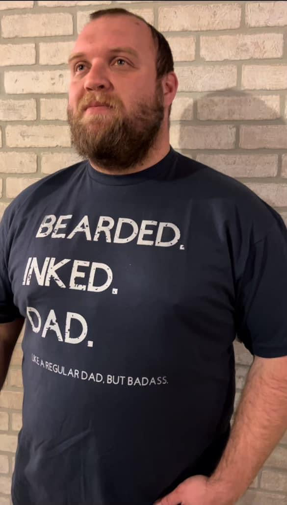 Bearded Inked Dad Tee