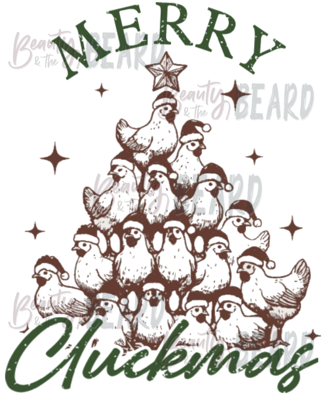 Merry Cluckmas Sub Print