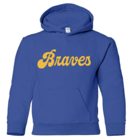 Braves Retro Script Youth-Pre Order