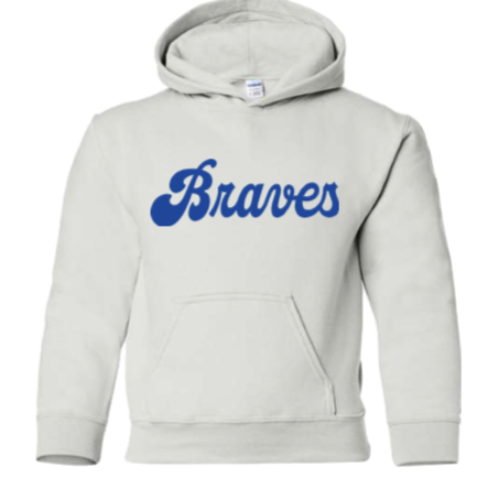 Braves Retro Script Youth-Pre Order